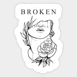 Broken Piece Sticker